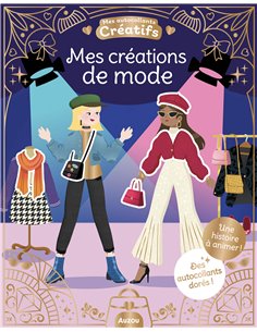 MES 500 AUTOCOLLANTS CRÉATIFS - MES CRÉATIONS DE MODE