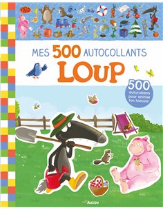 MES TOUT PREMIERS AUTOCOLLANTS - MES 500 AUTOCOLLANTS LOUP