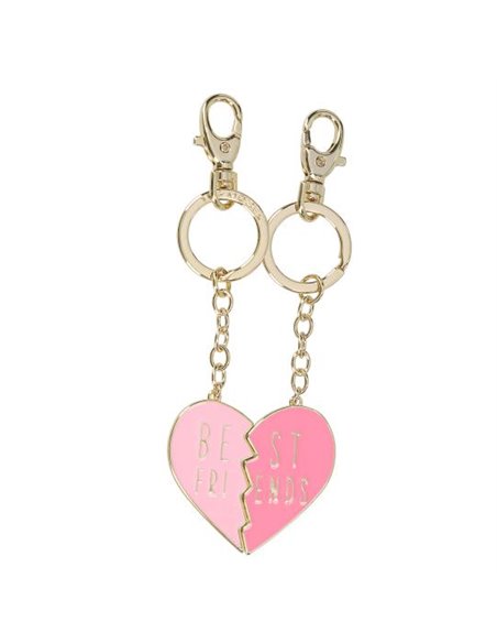 TOPModel Set de porte-clés coeur BFF