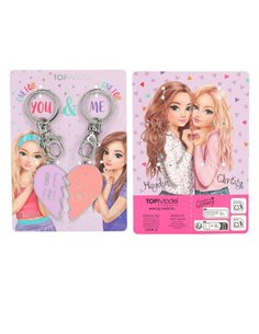 TOPModel Set de porte-clés coeur BFF 2
