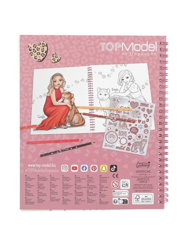 TOPModel Livre de coloriage LEOHEART