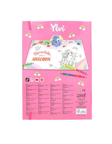 Ylvi Unicorn Livre de coloriages Fun