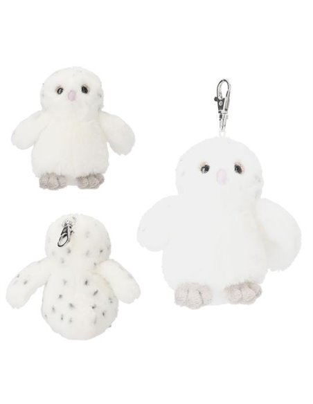 SNUKIS Pendentif en peluche Hibou
