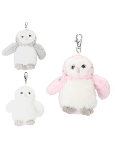 SNUKIS Pendentif en peluche Hibou
