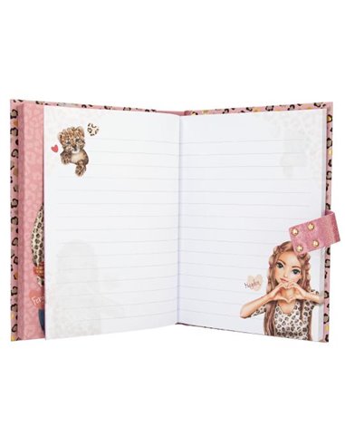 TOPModel Journal intime à code secret avec son LEOHEART