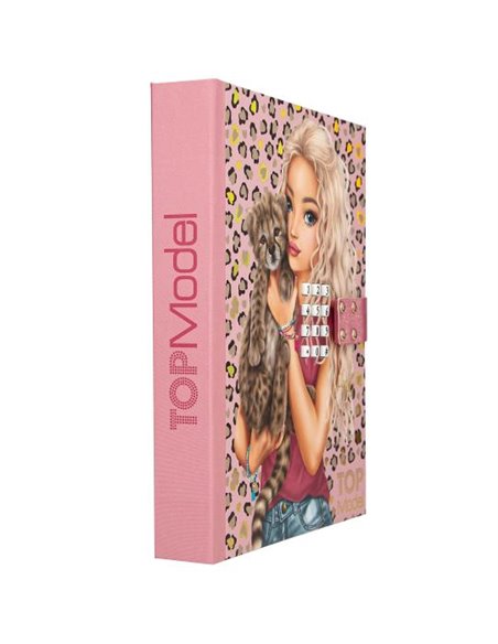 TOPModel Journal intime à code secret avec son LEOHEART