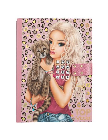 TOPModel Journal intime à code secret avec son LEOHEART