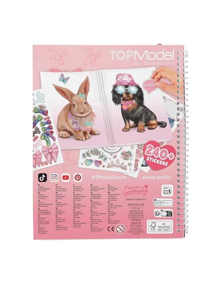 TOPModel Adorables Animaux Dress Me Up
