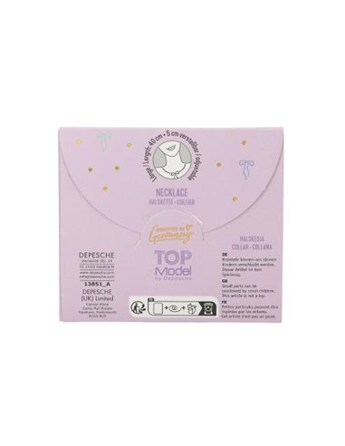 TOPModel Set de colliers BFF avec noeud