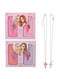 TOPModel Set de colliers BFF avec noeud
