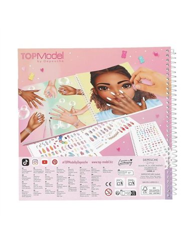 TOPModel Album à colorier Create your Hand-Design