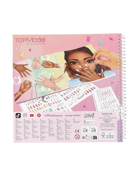 TOPModel Album à colorier Create your Hand-Design