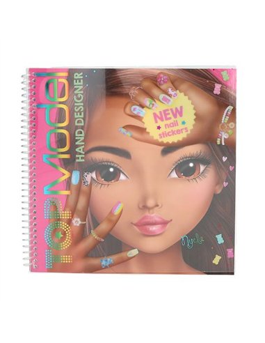 TOPModel Album à colorier Create your Hand-Design