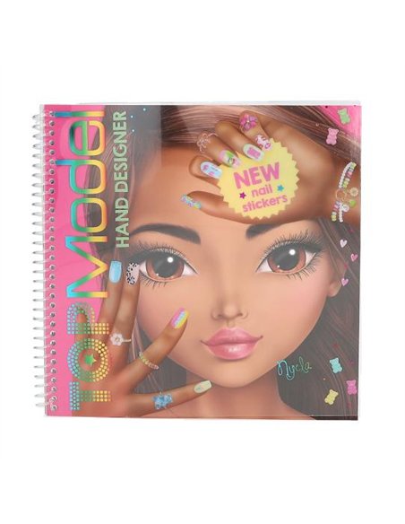 TOPModel Album à colorier Create your Hand-Design