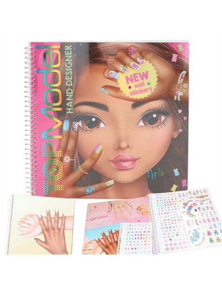 TOPModel Album à colorier Create your Hand-Design