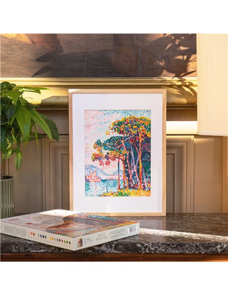 Coffret peinture au numéro - Antibes (La Pinède) - Paul Signac - La petite épicerie