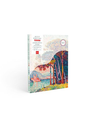 Coffret peinture au numéro - Antibes (La Pinède) - Paul Signac - La petite épicerie