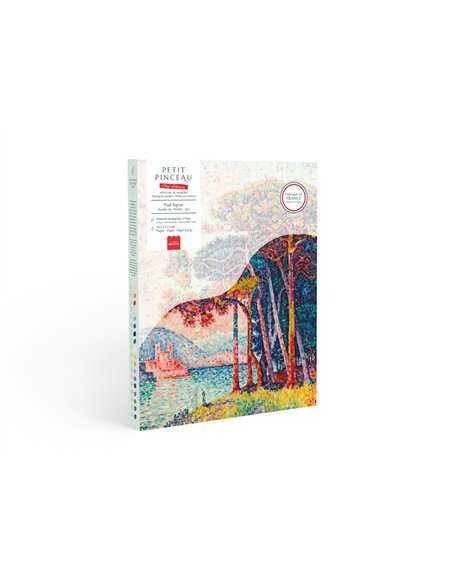 Coffret peinture au numéro - Antibes (La Pinède) - Paul Signac - La petite épicerie