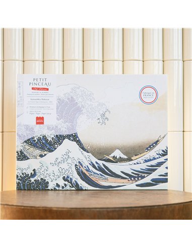 Coffret peinture au numéro - La grande vague de Kanagawa - Katsushika Hokusai - La petite épicerie