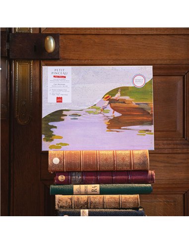 Coffret peinture au numéro - Mädchen im kahn - Curt Herrmann - La petite épicerie