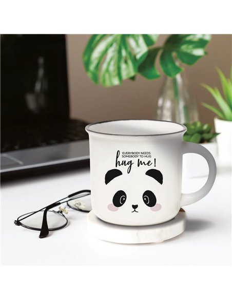 Tasse en Porcelaine - Panda - Cup-Puccino - LEGAMI