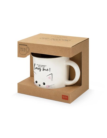 Tasse en Porcelaine - Kitty - Cup-Puccino - LEGAMI