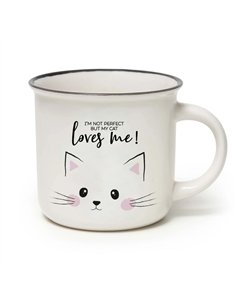 Tasse en Porcelaine - Kitty - Cup-Puccino - LEGAMI