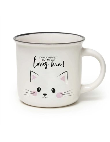 Tasse en Porcelaine - Kitty - Cup-Puccino - LEGAMI