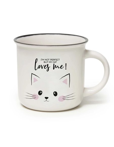 Tasse en Porcelaine - Kitty - Cup-Puccino - LEGAMI