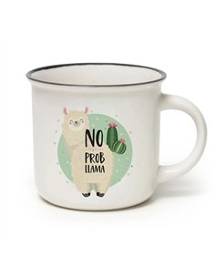 Tasse en Porcelaine - Llama - Cup-Puccino - LEGAMI