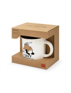 Tasse en Porcelaine - Lazy Team - Cup-Puccino - LEGAMI 2