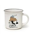 Tasse en Porcelaine - Lazy Team - Cup-Puccino - LEGAMI