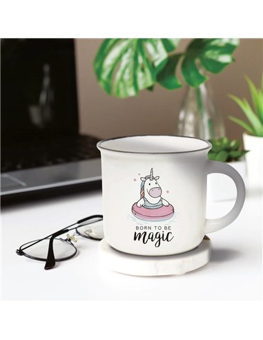 Tasse en Porcelaine - Unicorn - Cup-Puccino - LEGAMI