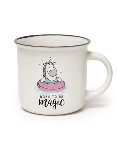 Tasse en Porcelaine - Unicorn - Cup-Puccino - LEGAMI