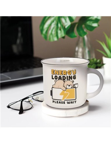 Tasse en Porcelaine - Teddy Bear - Cup-Puccino - LEGAMI