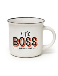 Tasse en Porcelaine - The Boss - Cup-Puccino - LEGAMI