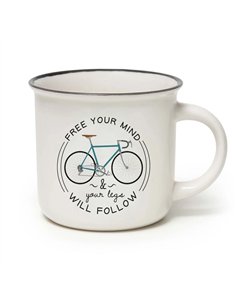 Tasse en Porcelaine - Bike Lover - Cup-Puccino - LEGAMI