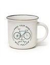 Tasse en Porcelaine - Bike Lover - Cup-Puccino - LEGAMI