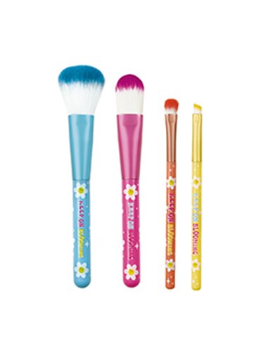 Set de 4 Pinceaux de Maquillage Daisy - Oh My Glow! - LEGAMI