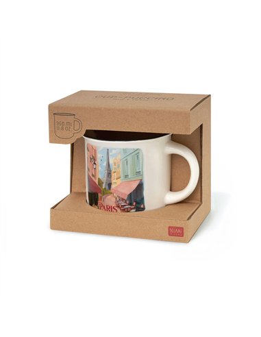 Tasse en Porcelaine - Paris - Cup-Puccino - LEGAMI