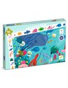 PUZZLE OBSERVATION - Aquatique - 54 pcs - djeco