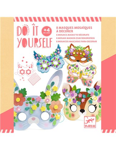 MASQUES DIY - Animaux de la forêt - Djeco