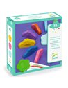 CRAYONS - 12 crayons fleurs - DJECO