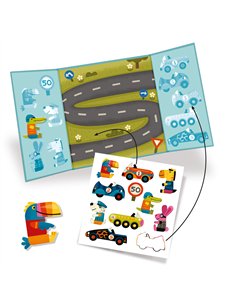 STICKERS EPAIS ET REPOSITIONNABLES VOITURES 2