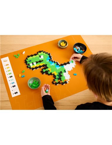 Puzzle T-Rex - 250 Pcs - Plus plus