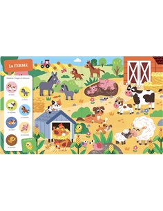 CHERCHE ET TROUVE DES TOUT-PETITS - LES BÉBÉS ANIMAUX - Auzou 2