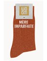 Chaussettes à Paillettes à Message "Mère Imparfaite" - Roobios - woom