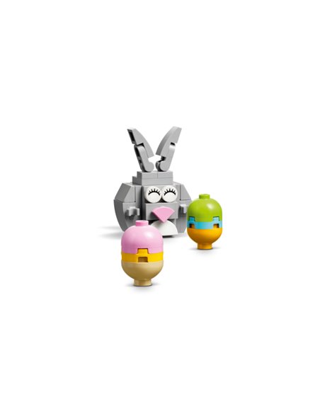 LEGO ICONIC 40808 LE LAPIN DE PAQUES ET LA CHASSE AUX ŒUFS