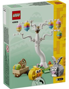 LEGO ICONIC 40808 LE LAPIN DE PAQUES ET LA CHASSE AUX ŒUFS 2