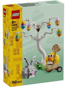 LEGO ICONIC 40808 LE LAPIN DE PAQUES ET LA CHASSE AUX ŒUFS